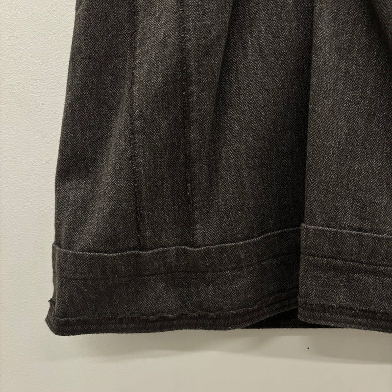 90s Cabane De Zucca Wool Midi Skirt