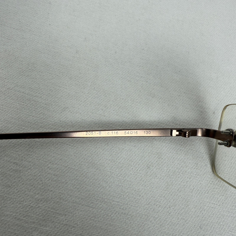 00s Chanel Frameless Optical Glasses
