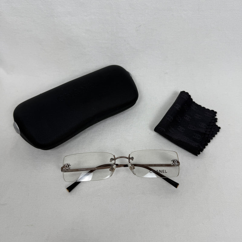 00s Chanel Frameless Optical Glasses
