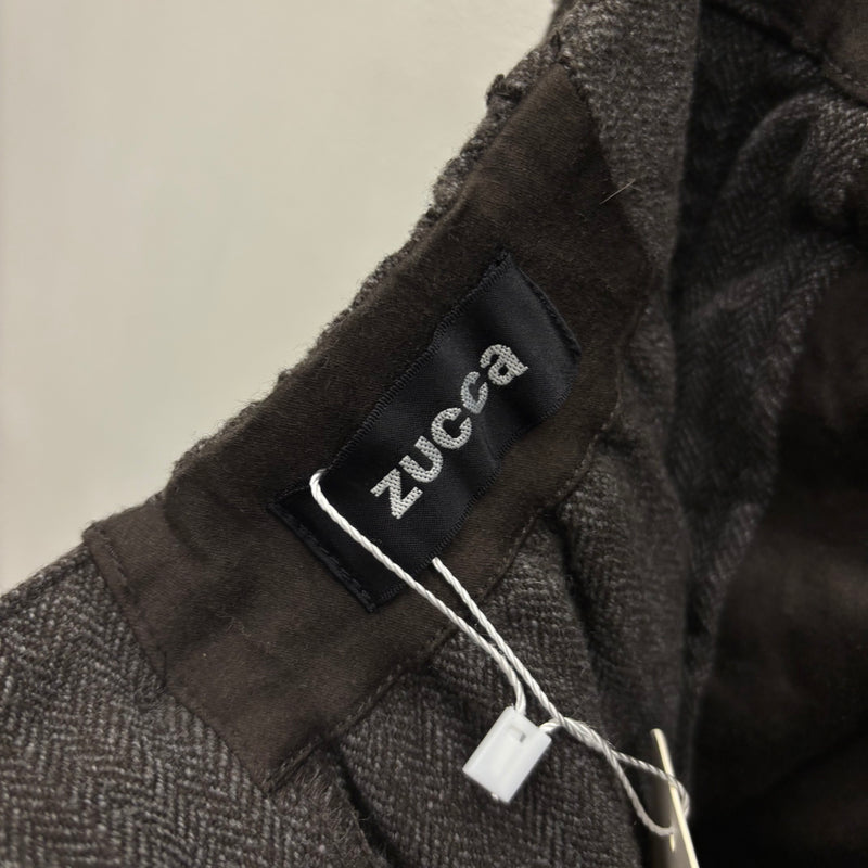 90s Cabane De Zucca Wool Midi Skirt