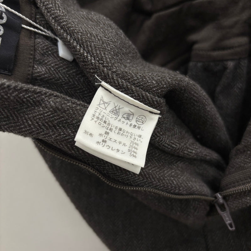 90s Cabane De Zucca Wool Midi Skirt