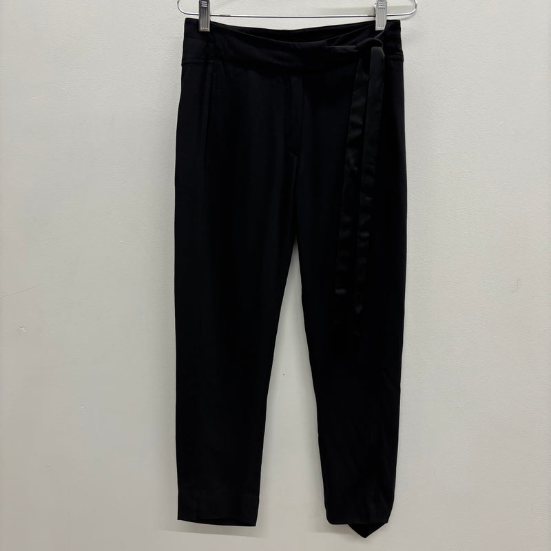Ann Demeulemeester Side Tie Cropped Trousers