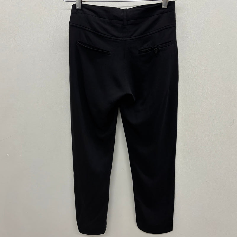 Ann Demeulemeester Side Tie Cropped Trousers