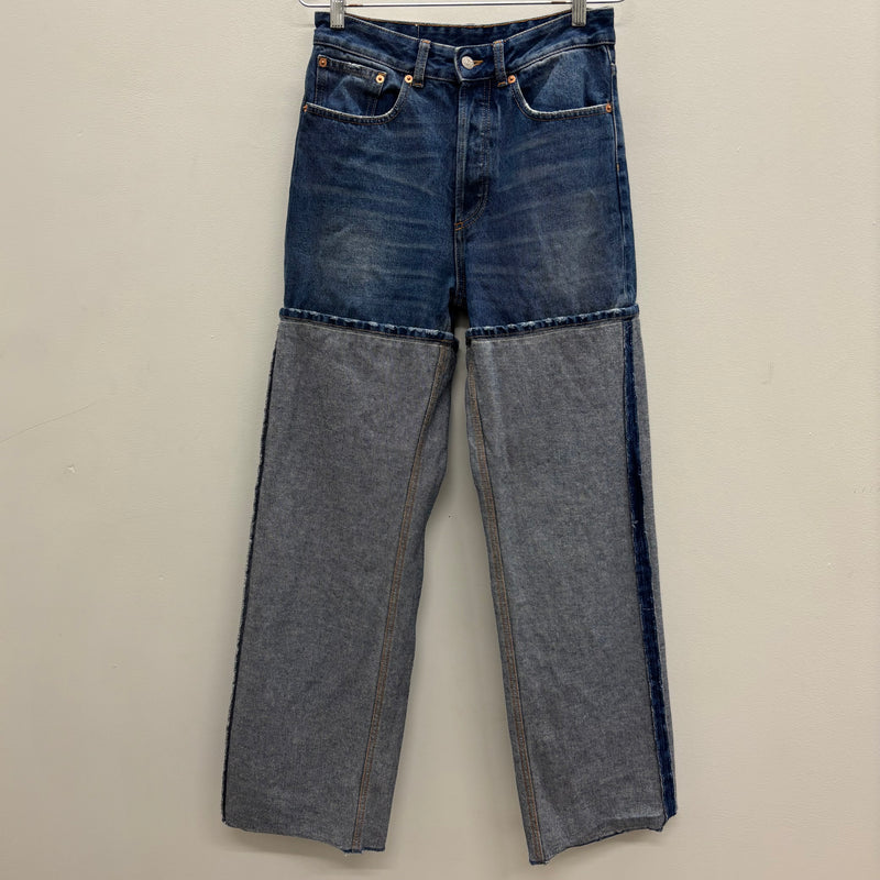 Maison Margiela MM6 Half Inside Out Jeans