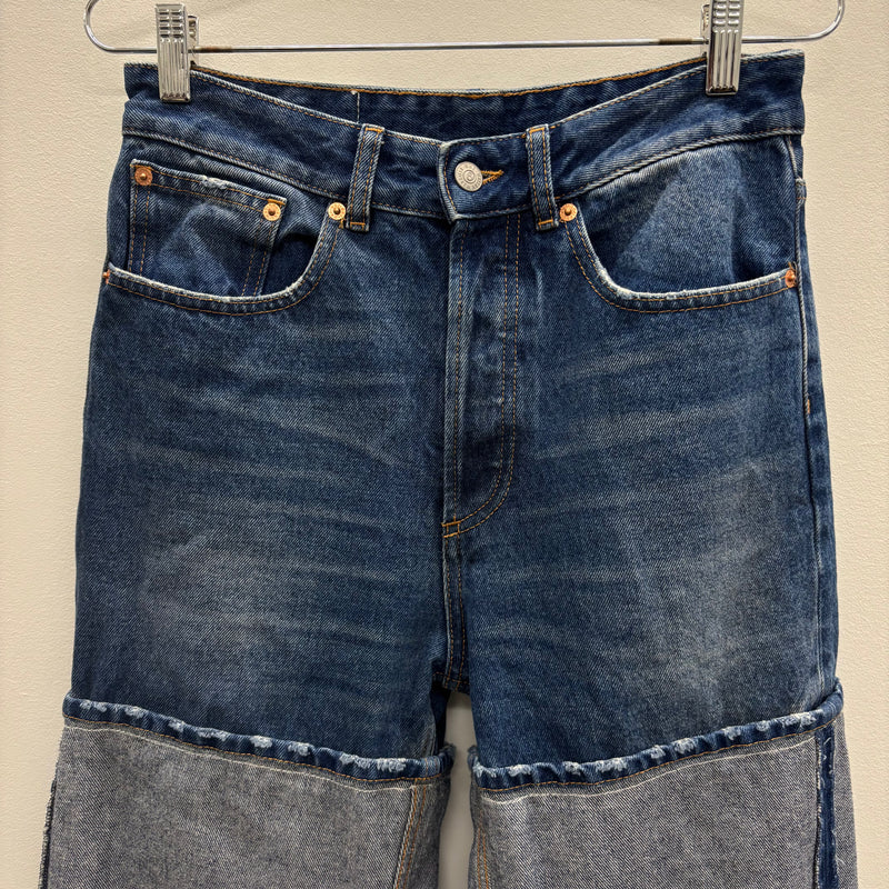 Maison Margiela MM6 Half Inside Out Jeans