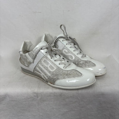Dirk Bikkembergs White Lace Sneakers