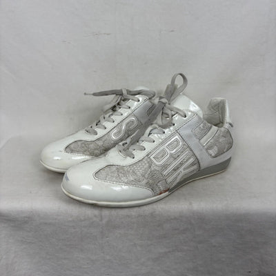 Dirk Bikkembergs White Lace Sneakers