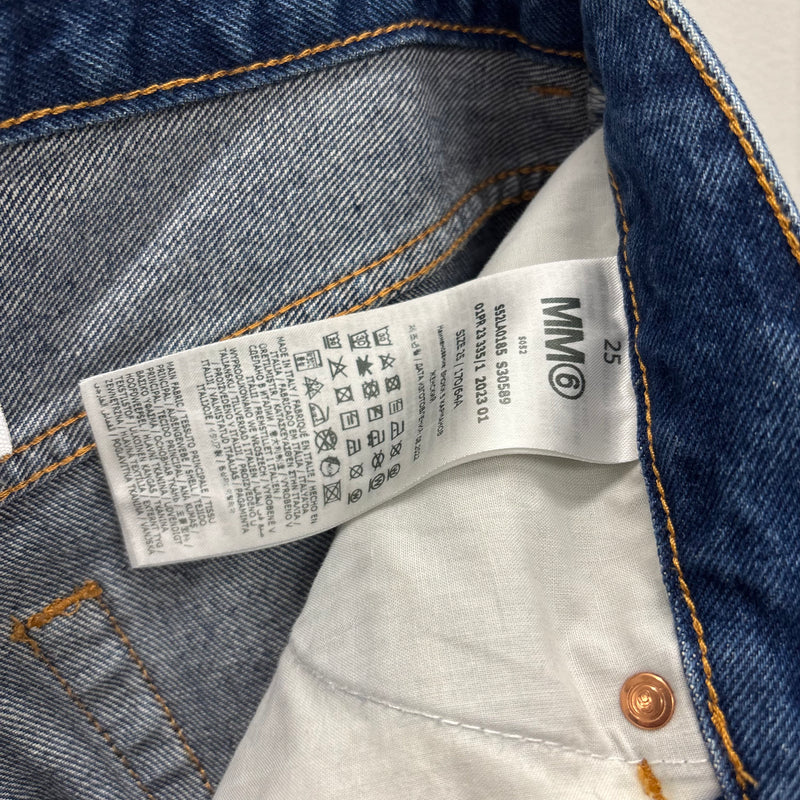 Maison Margiela MM6 Half Inside Out Jeans