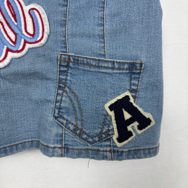 00s Dolce & Gabbana Denim Open Back Tank Top