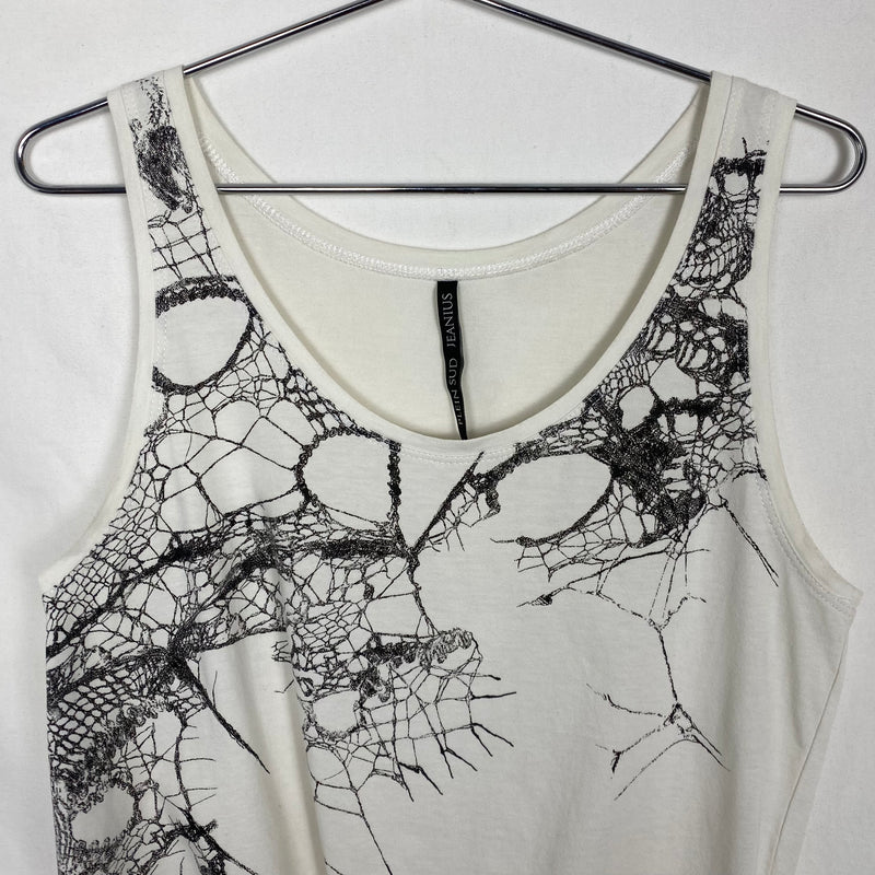 Plein Sud Jeanius Graphic Vest Top