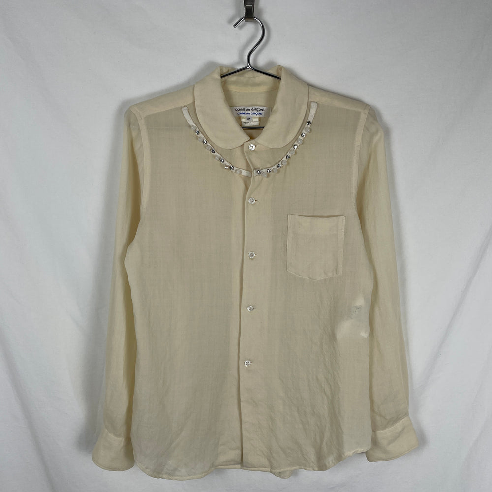 Comme des Garçons Pearl Button Up