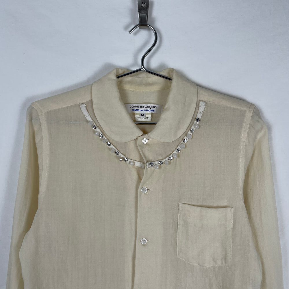 Comme des Garçons Pearl Button Up