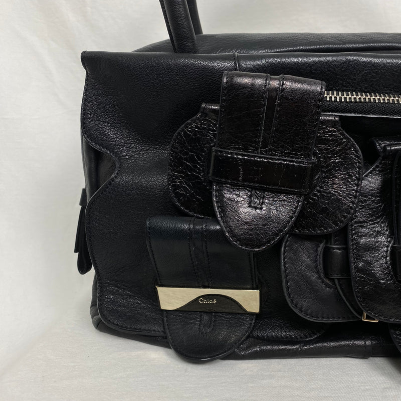 Chloe Saskia Leather Handbag By Phoebe Philo