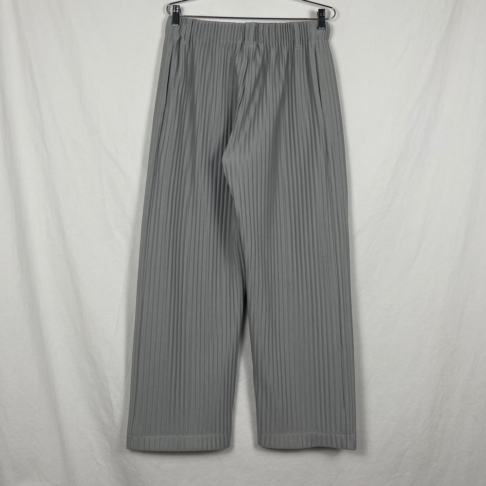 ISSEY MIYAKE HOMME PLISSE PERFORATED PANTS