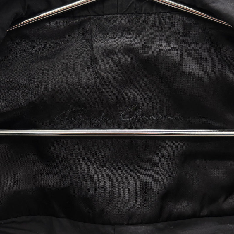 FW13 Rick Owens 'PLINTH' Suede Leather Motorcycle Jacket