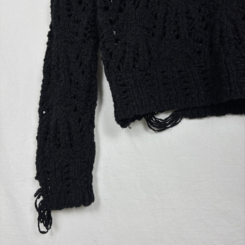 00s Dsquared2 Distressed Oversized Loose Knit Sweater