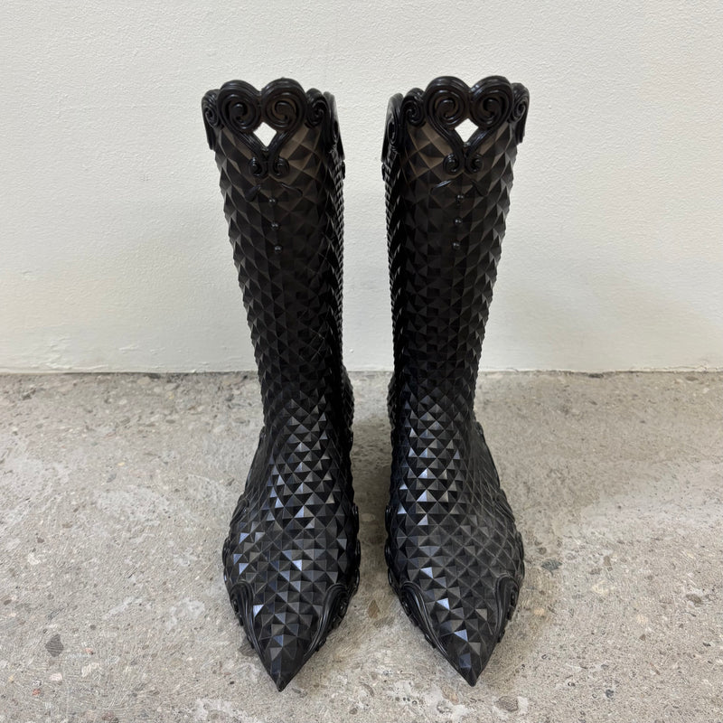 Melissa X Y/Project Pointed Court Boots