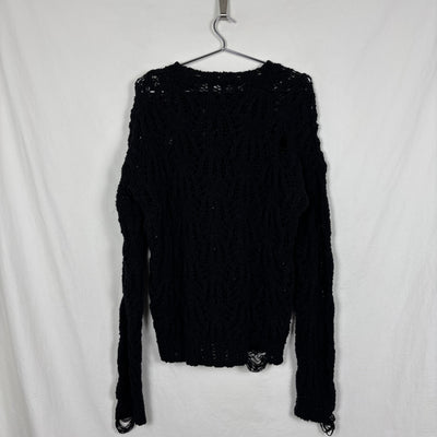 00s Dsquared2 Distressed Oversized Loose Knit Sweater