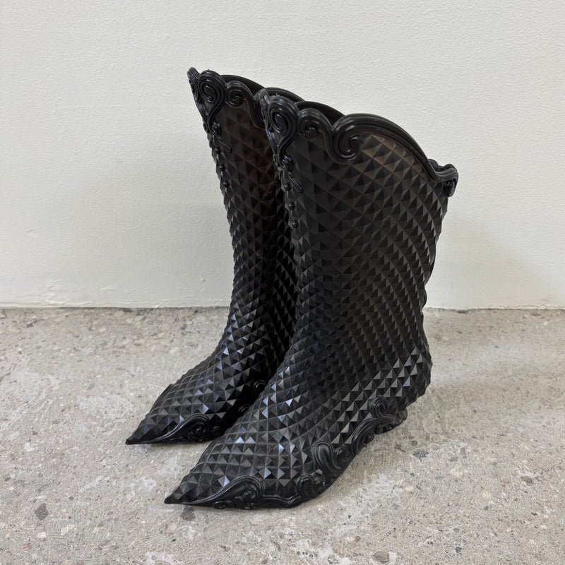 Melissa X Y/Project Pointed Court Boots