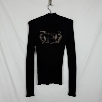 00s Jean Paul Gaultier Asymetric Zip Up Sweater