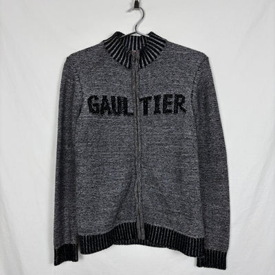 00 Jean Paul Gaultier Knit Zip-Up Sweater