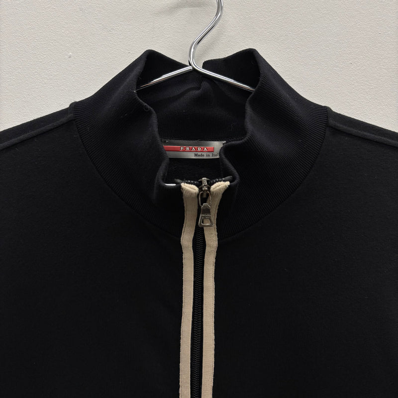 Prada Drivers Zip Up Sweater