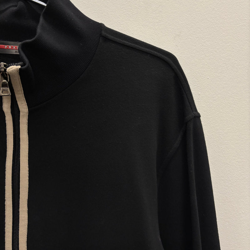 Prada Drivers Zip Up Sweater