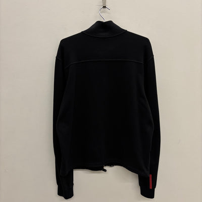 Prada Drivers Zip Up Sweater