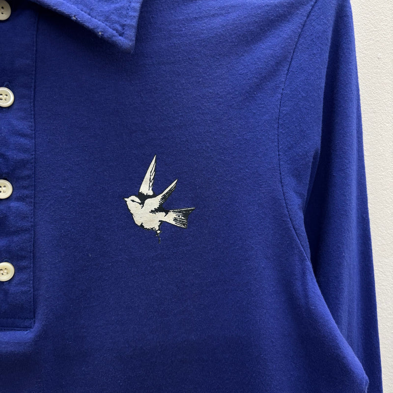 Dsquared2 Long Sleeve Graphic Polo Shirt