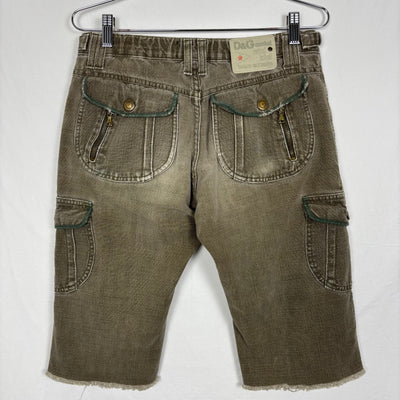00s Dolce & Gabbana Combat Cargo Shorts