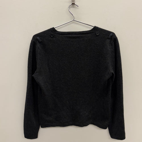 Prada Cropped V-Neck Sweater