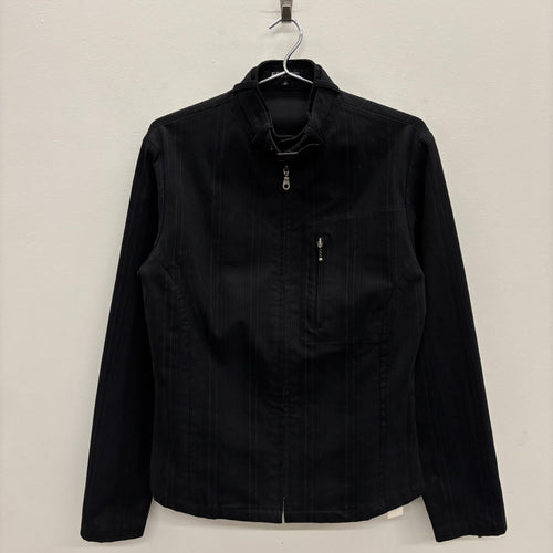 5351 Pour Les Hommes Striped Biker Jacket