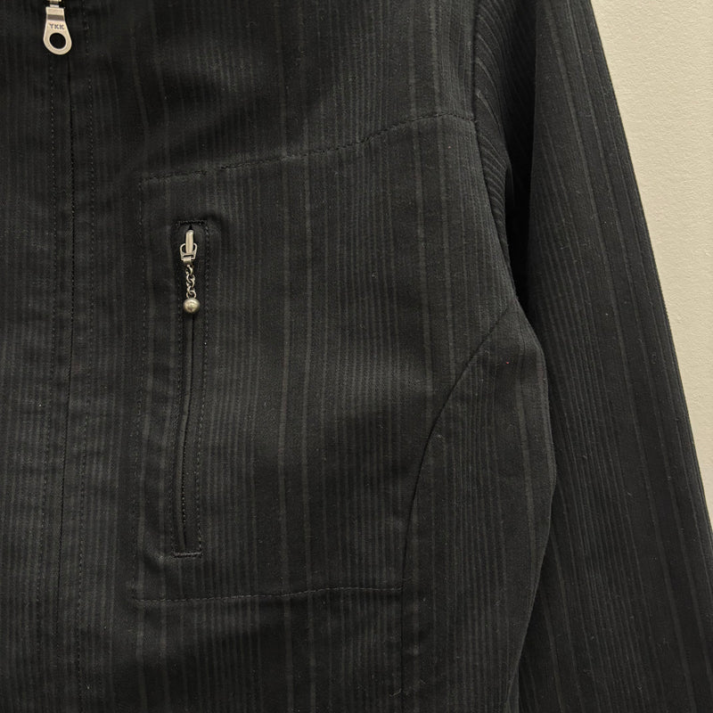 5351 Pour Les Hommes Striped Biker Jacket