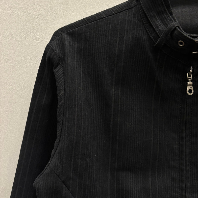 5351 Pour Les Hommes Striped Biker Jacket