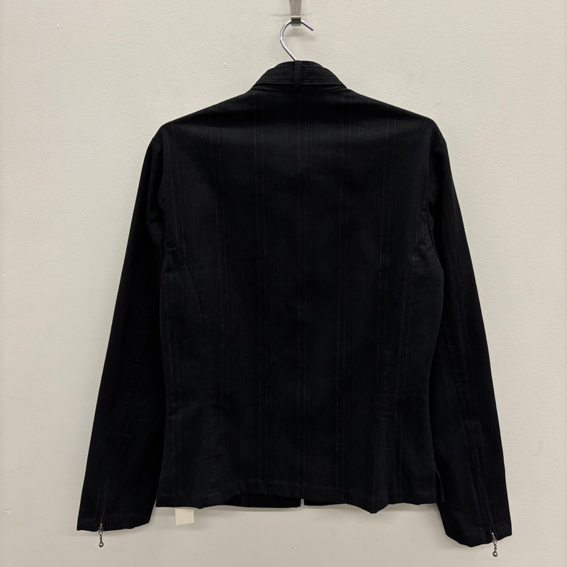 5351 Pour Les Hommes Striped Biker Jacket