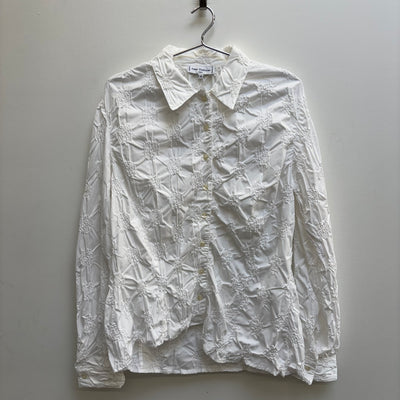 00s Anne Fontaine Wrinkled Blouse