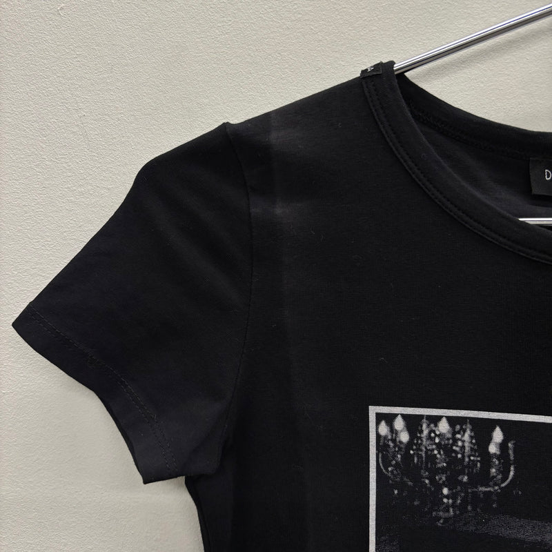 Dolce & Gabbana Black Monica Bellucci Graphic T-Shirt