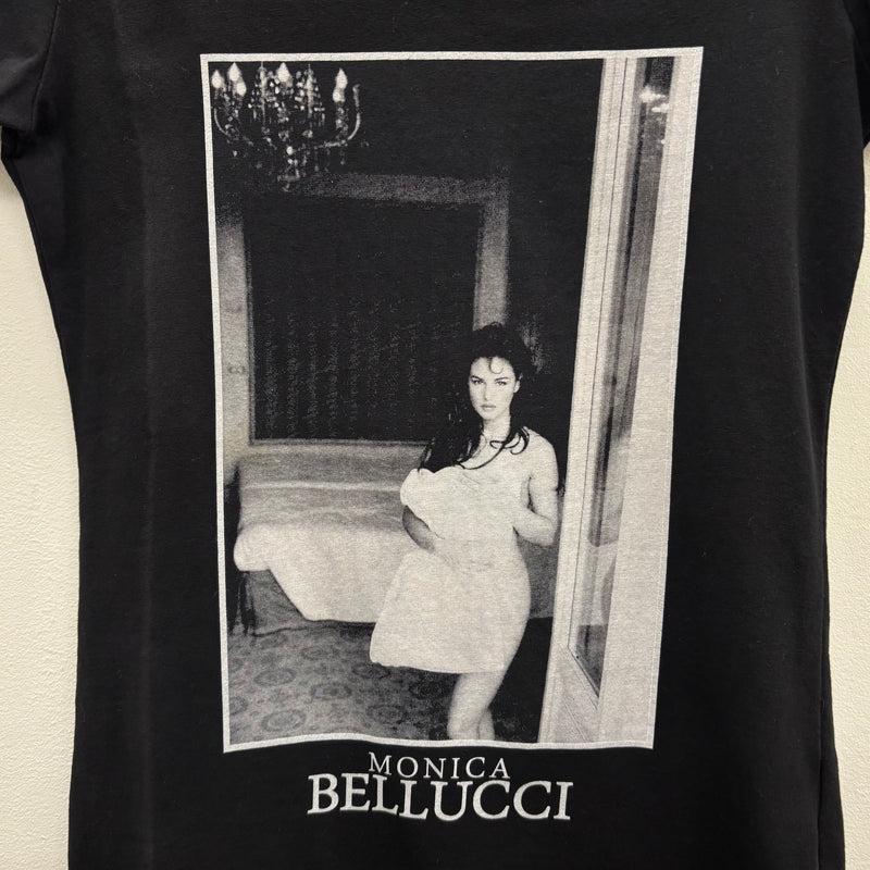 Dolce & Gabbana Black Monica Bellucci Graphic T-Shirt