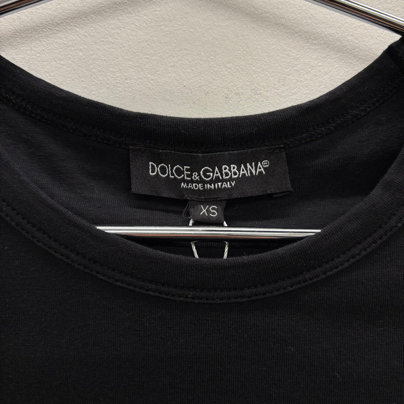 Dolce & Gabbana Black Monica Bellucci Graphic T-Shirt