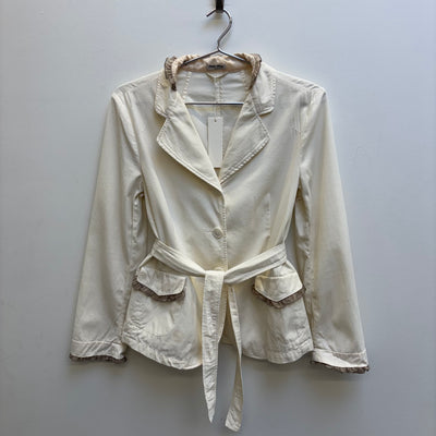 Miu Miu Silk Trim Blazer