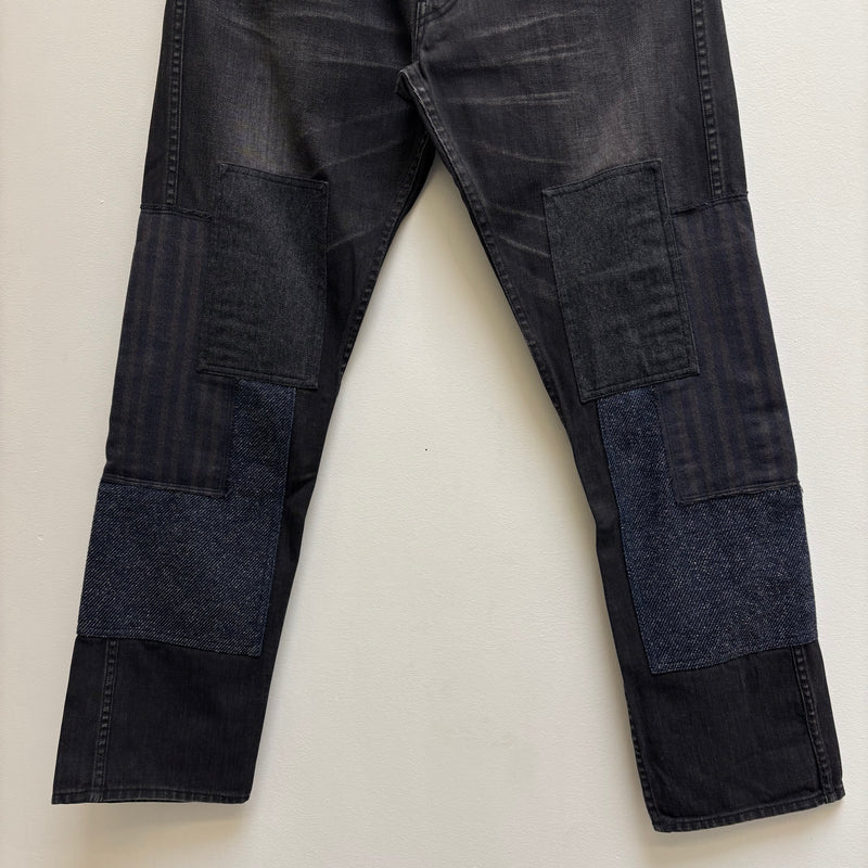 Junya Watanabe X Levis' Patchwork Denim Jeans