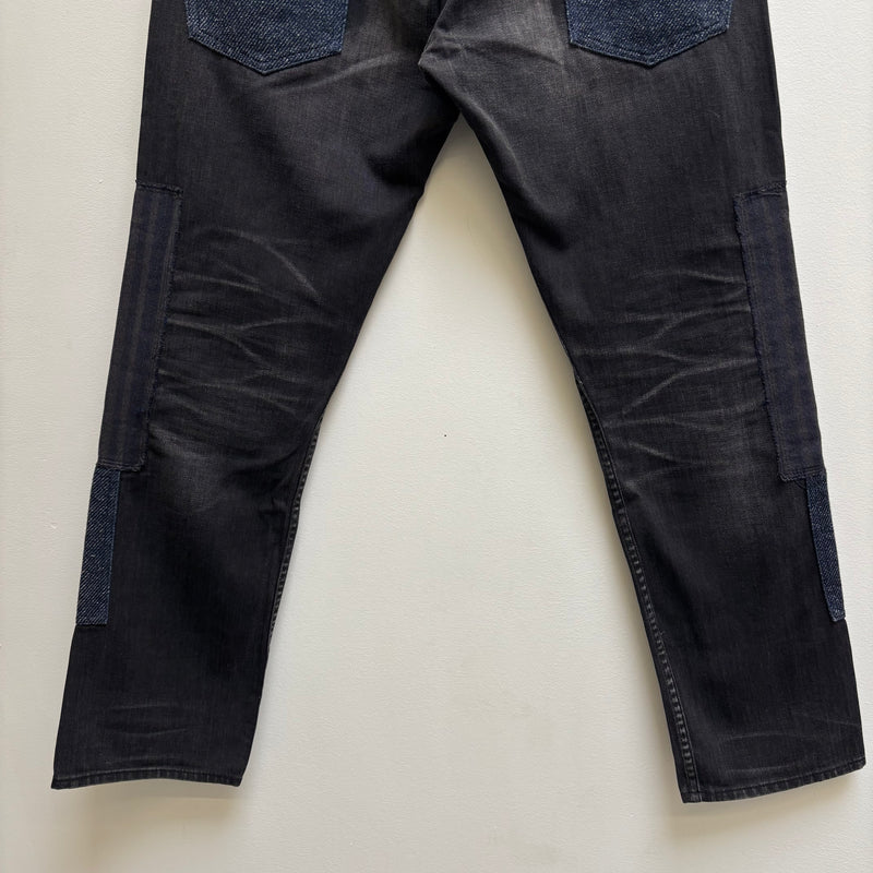 Junya Watanabe X Levis' Patchwork Denim Jeans