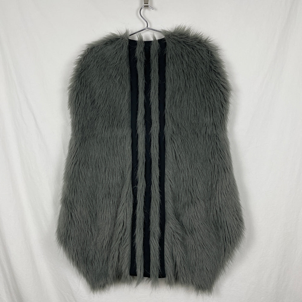 Y-3 Yohji Yamamoto Faux Fur Cape