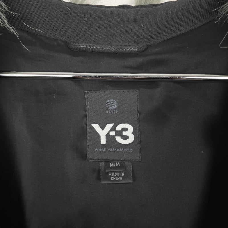Y-3 Yohji Yamamoto Faux Fur Cape