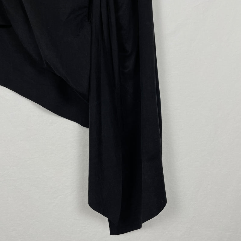 00s Helmut Lang Asymmetric Slash Skirt