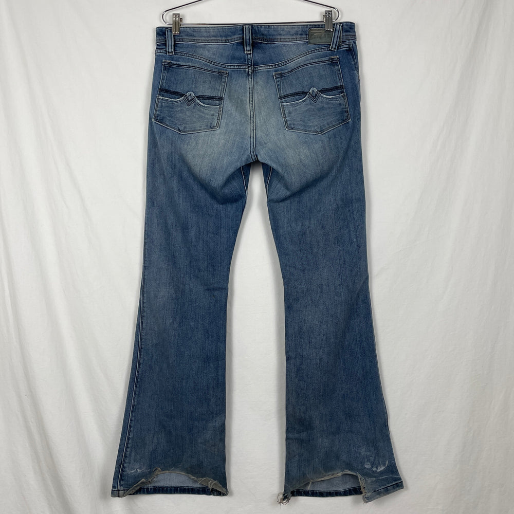 Diesel Fade Wash Flare Jeans