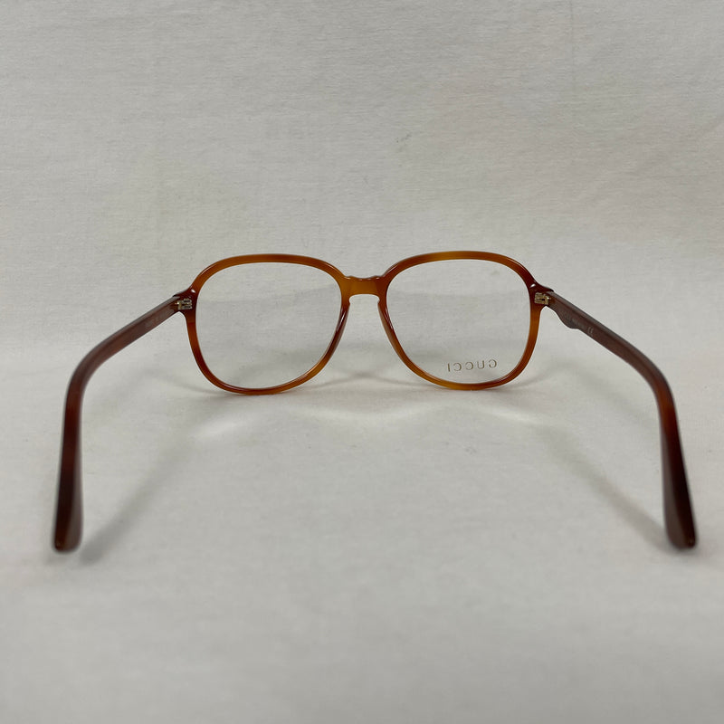 Gucci Aviator Glasses Orange Tortoise