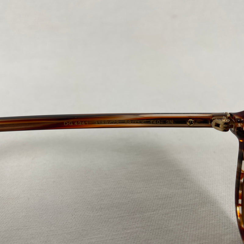 Dolce & Gabbana Brown Aviator Sunglasses