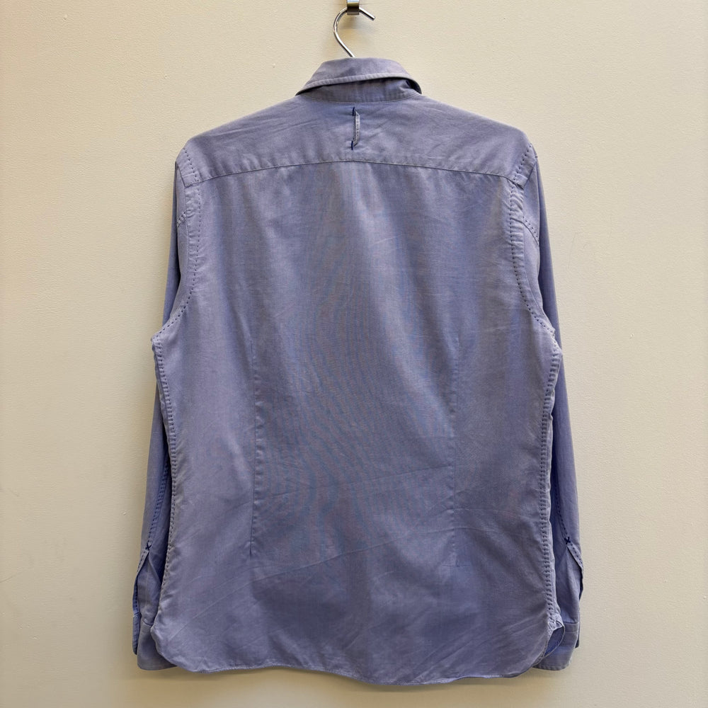 Junya Watanabe Blue Stitching Button Up Shirt