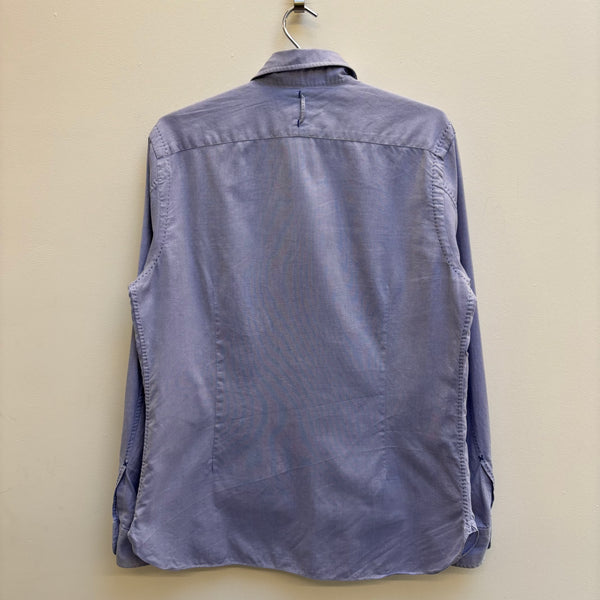 Junya Watanabe Blue Stitching Button Up Shirt